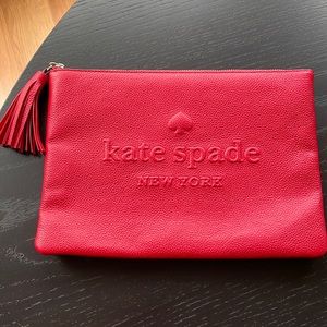 Kate Spade Clutch-Red